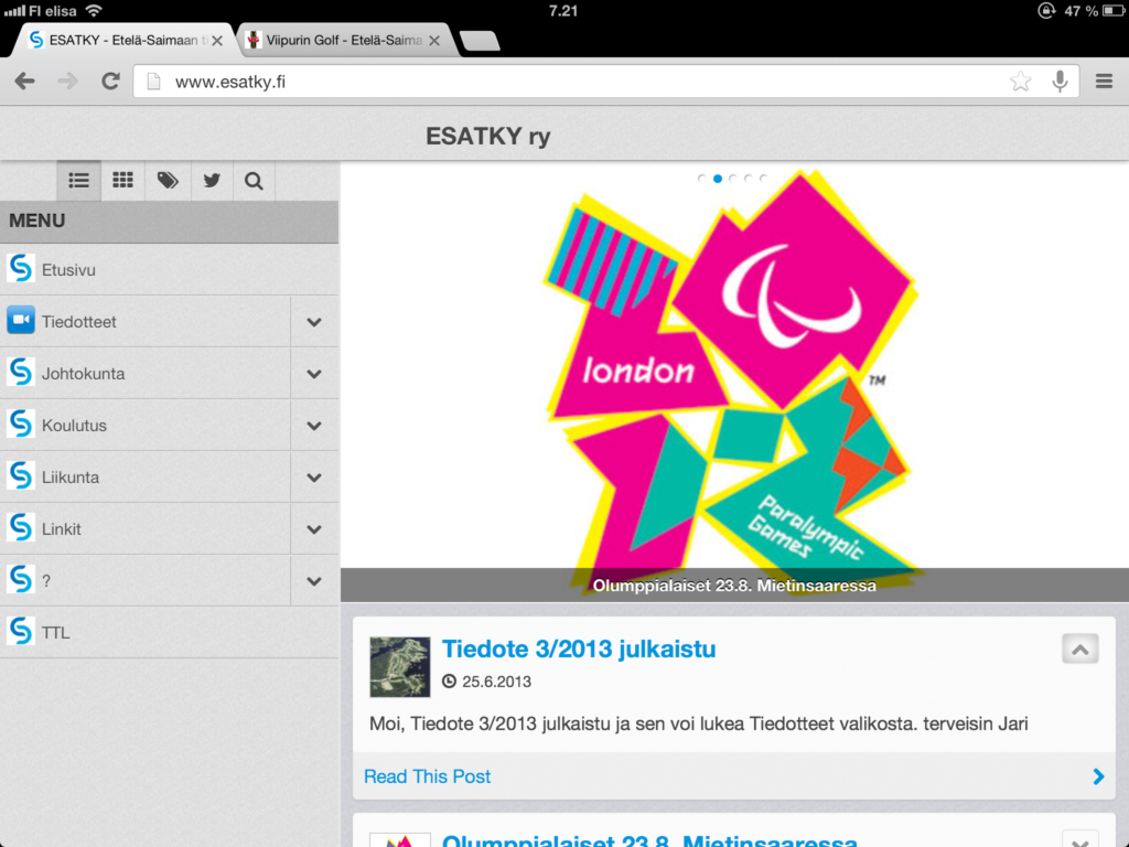 Tiedote 3/2013 julkaistu